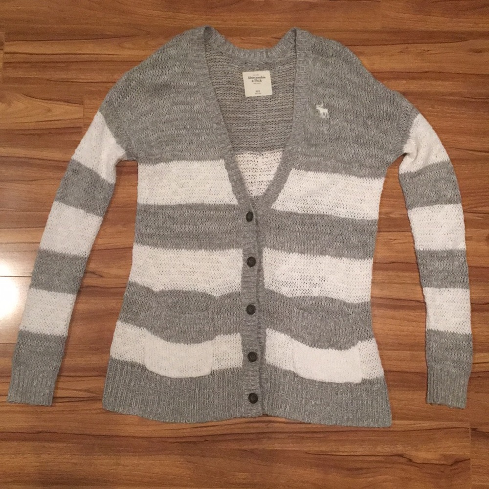 Abercrombie and Fitch Button Down Sweater